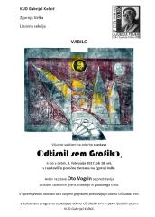 OTVORITEV RAZSTAVE ODTISNIL SEM GRAFIKO